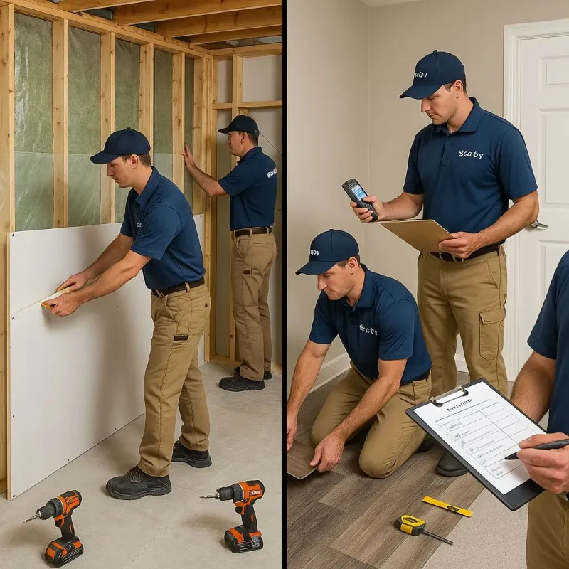 Repairs and Reconstruction process in Oak Creek, WI